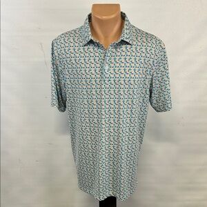 Straight Down short sleeve golf polo.  M